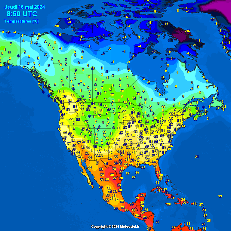 Temperatures