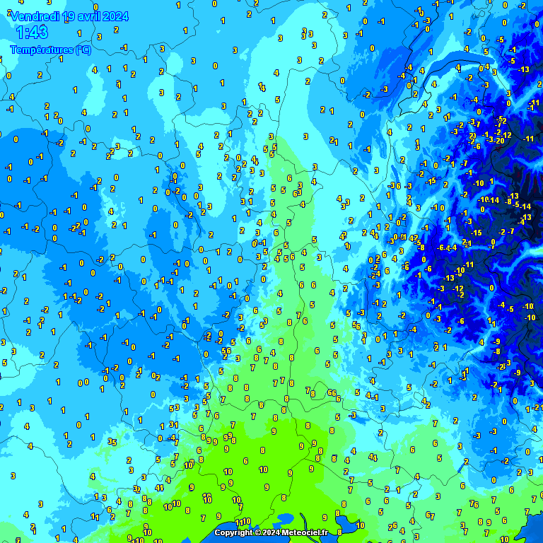 Temperatures