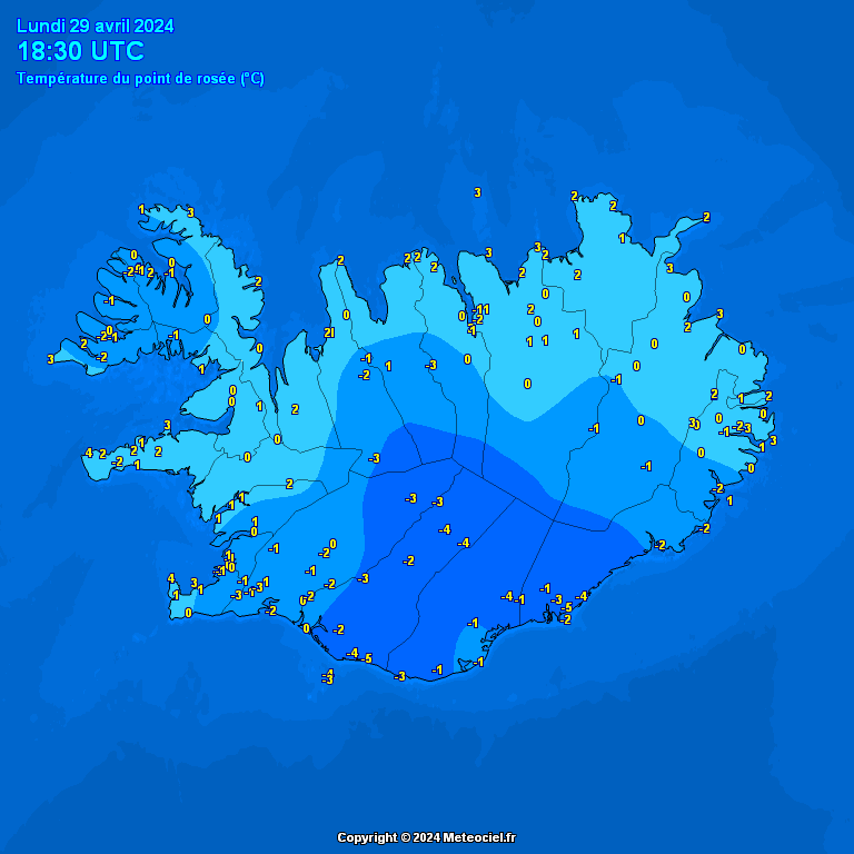 Temperature - point de rose